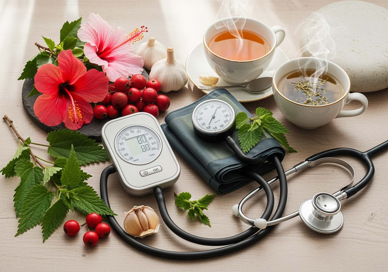 Managing High Blood Pressure: A Registered Nurse Herbalist's Guide to Natural Support and Herbal Teas