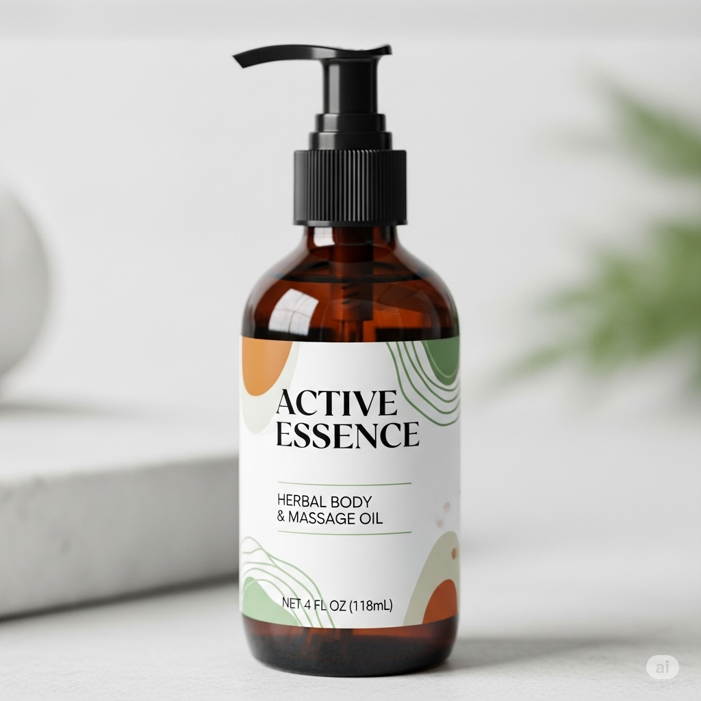 Active Essence: Herbal Body & Massage Oil