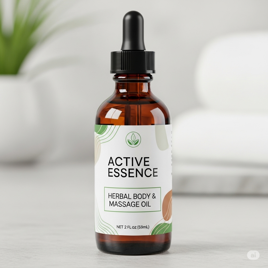 Active Essence: Herbal Body & Massage Oil