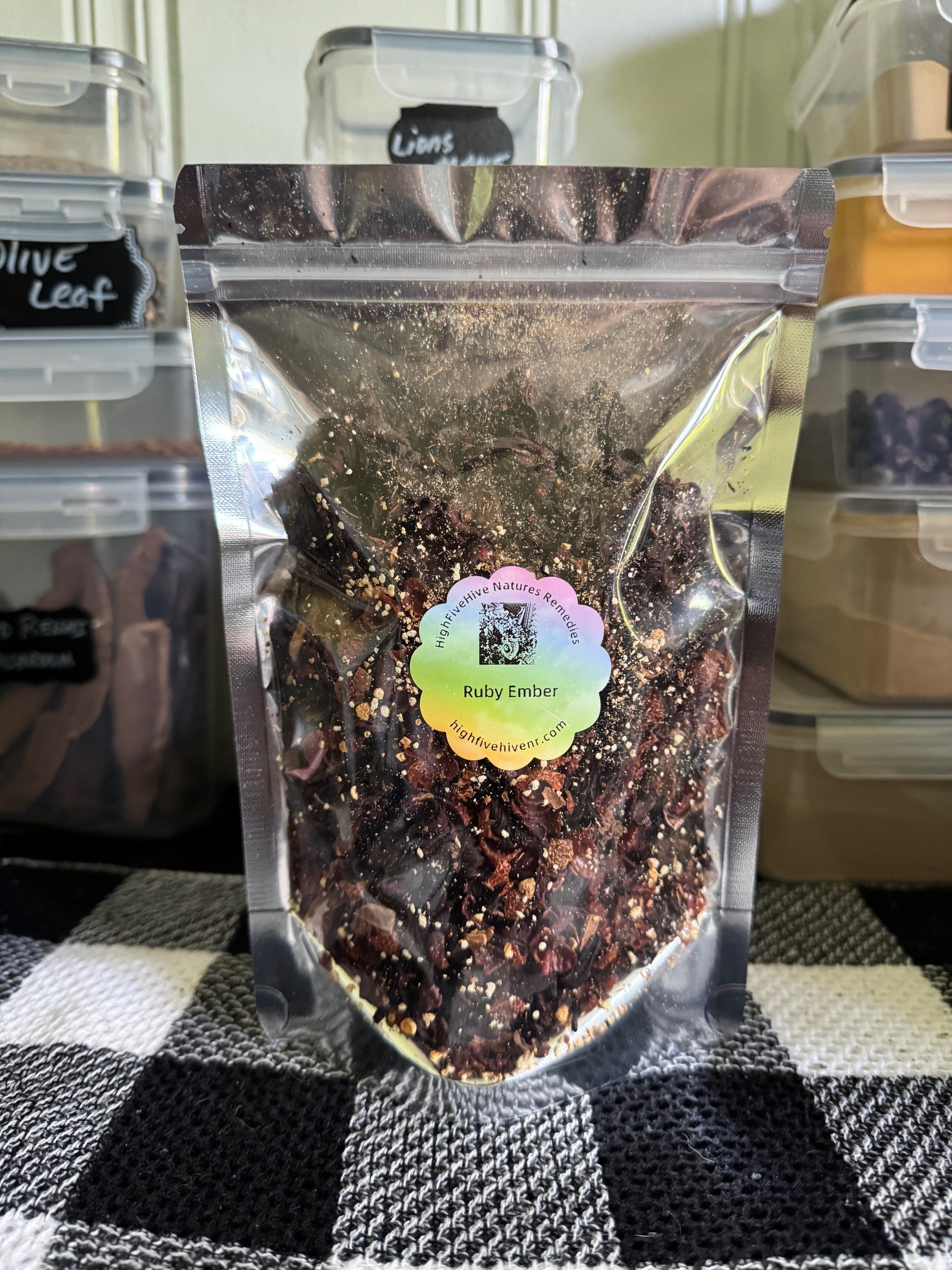 Ruby Ember: Warming Hibiscus & Spiced Citrus Tea