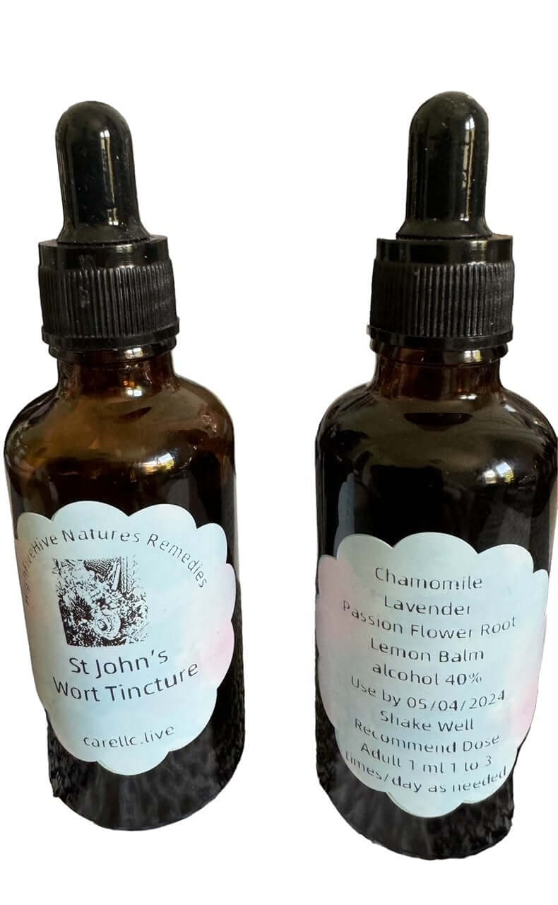 Golden Comfort: St. John's Wort Tincture