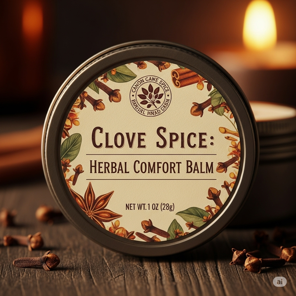Clove Spice: Herbal Comfort Balm