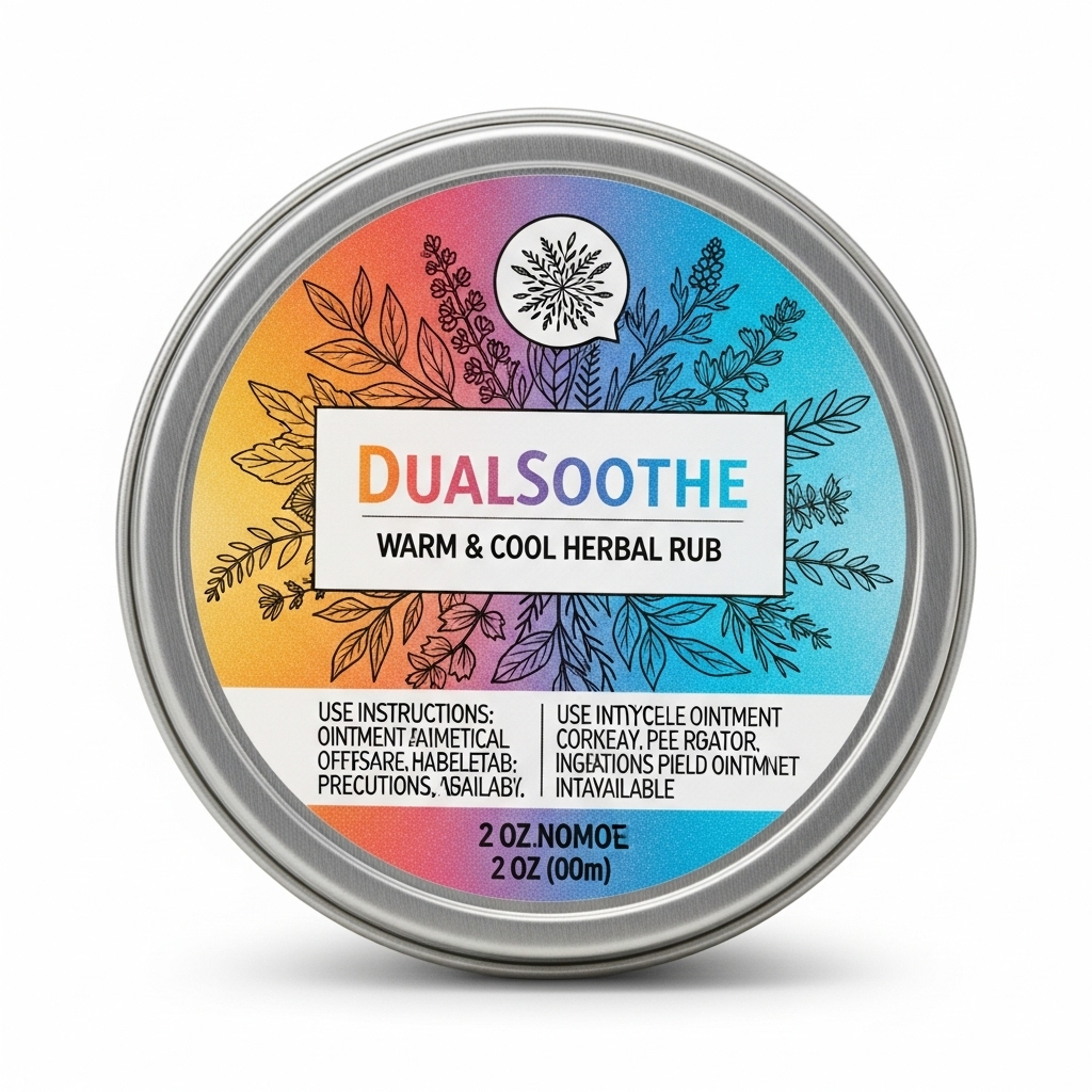 DualSoothe: Warm & Cool Herbal Rub
