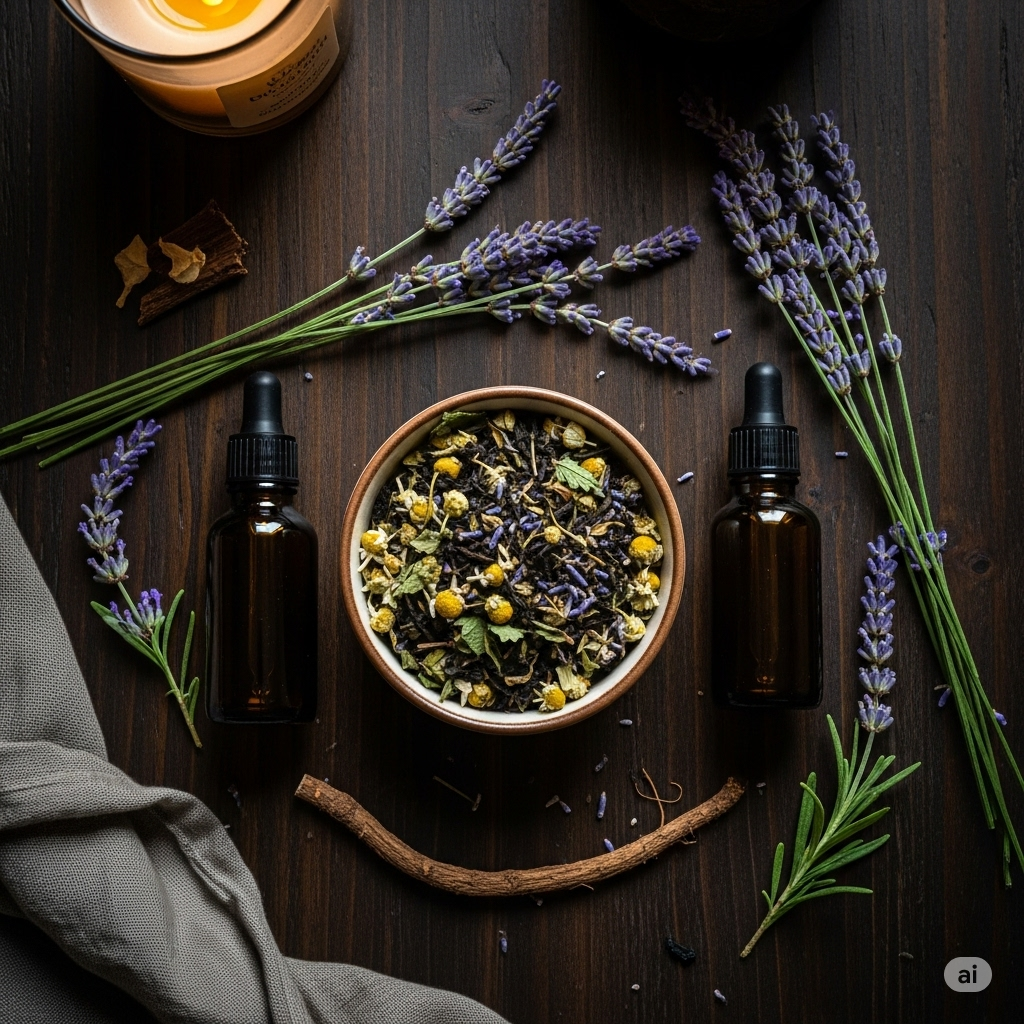 The Tranquil Evening: Evening Unwind: Herbal Rituals Bundle
