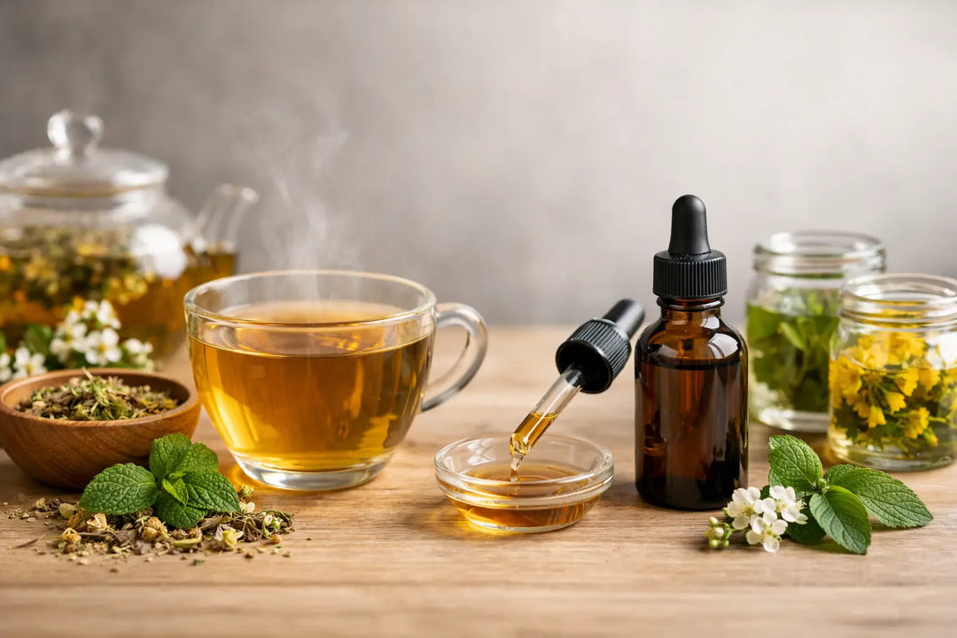 Herbal Tea vs Tincture: Which Fits Your Day?