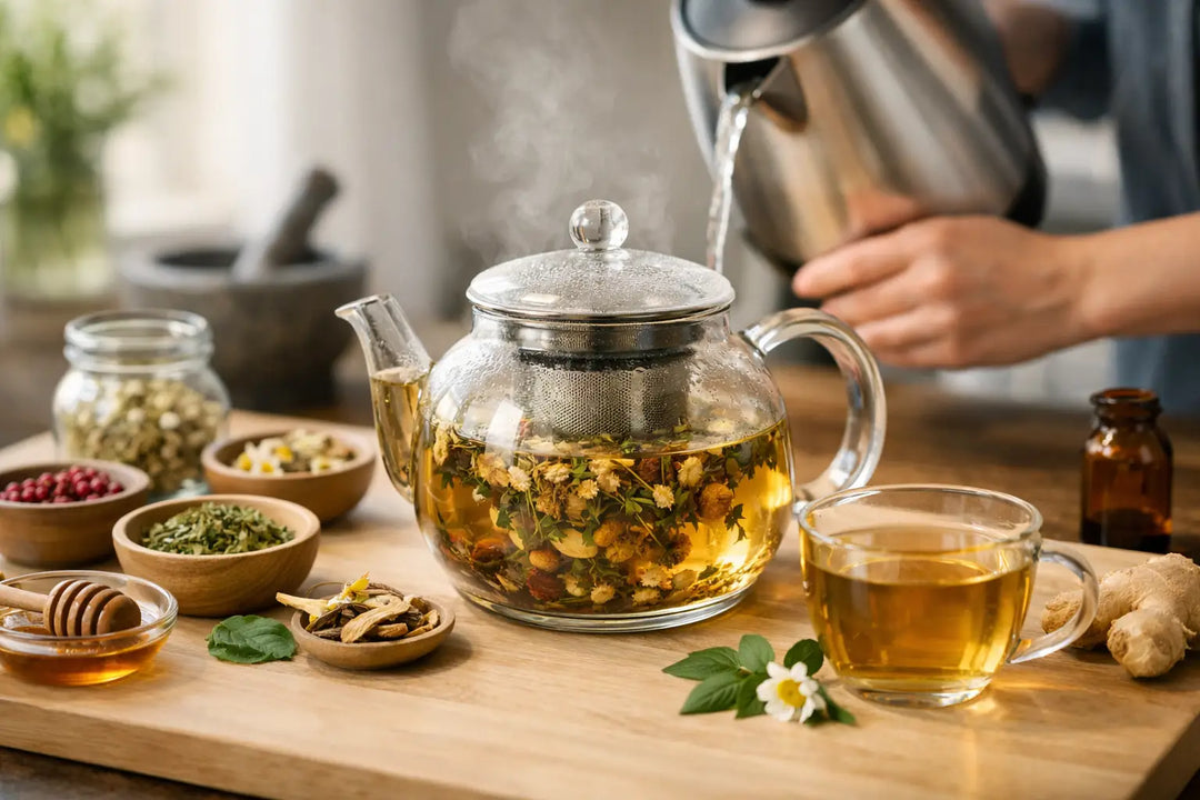 How to Brew Medicinal Tea Safely at Home