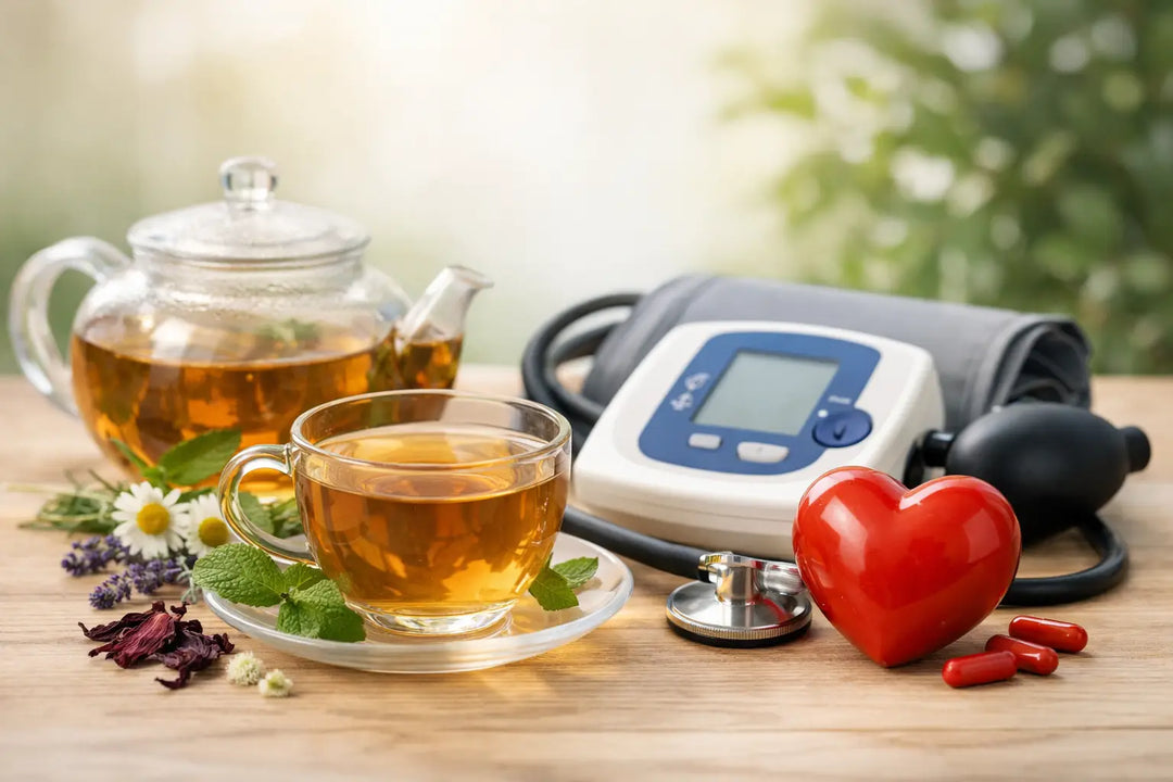 Can Herbal Teas Support Blood Pressure Safely?