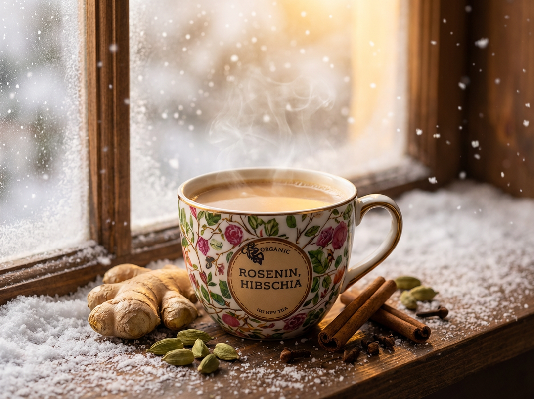 Snowing & Cold Outside Here's Your Guide to Cozy Warming Herbal Remedies