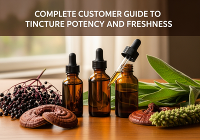 Complete Customer Guide to Tincture Potency and Freshness