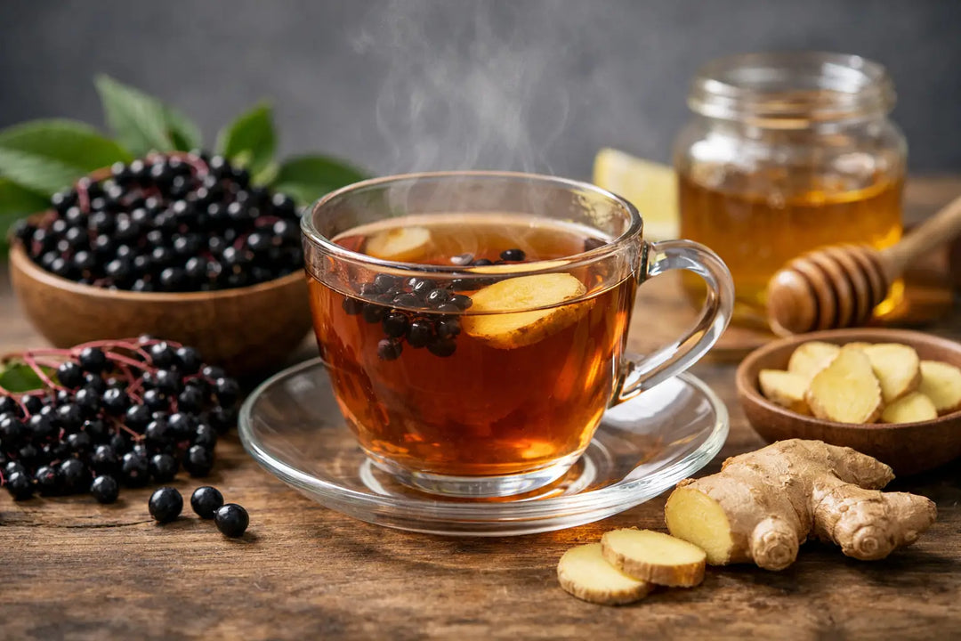 7 Elderberry Ginger Tea Benefits to Know