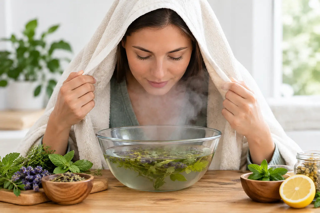How to Create Herbal Steam for Easy Breathing