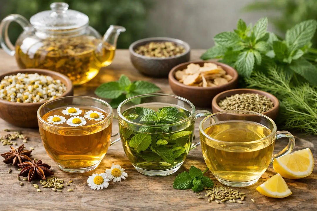 7 Best Herbal Teas for Bloating and Gas Relief
