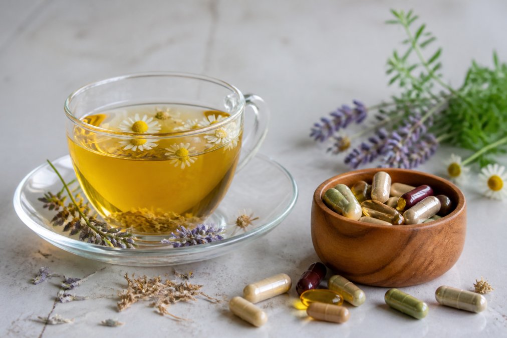 Herbal Tea vs Supplements for Women's Wellness