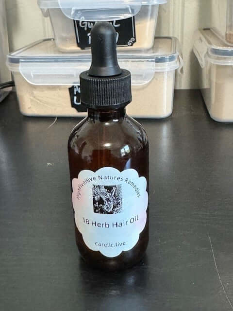 KeshPurna 18-Herb Ayurvedic Castor Oil Hair Elixir