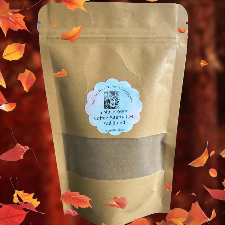 Earthy Embrace 5 Mushroom Coffee Alternative - Fall Blend