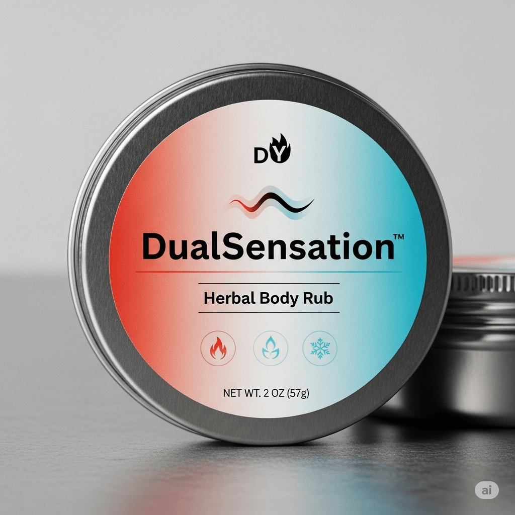 Dual Sensation Herbal Body Rub