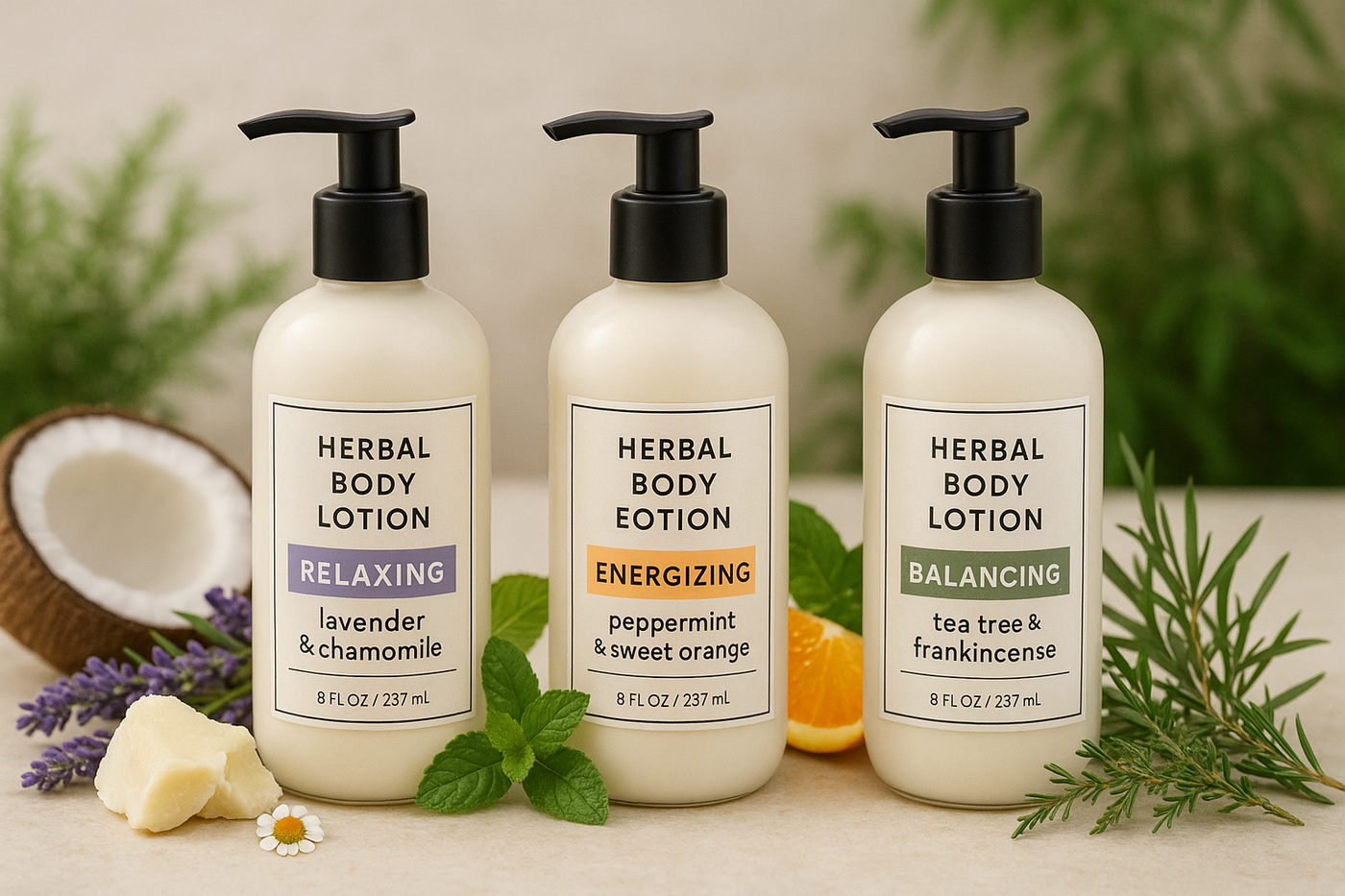 Nourishing Herbal Body Lotion