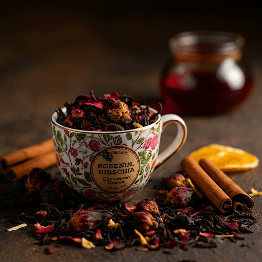 Ruby Ember Warming Hibiscus & Spiced Citrus Tea