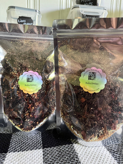 Ruby Ember: Warming Hibiscus & Spiced Citrus Tea